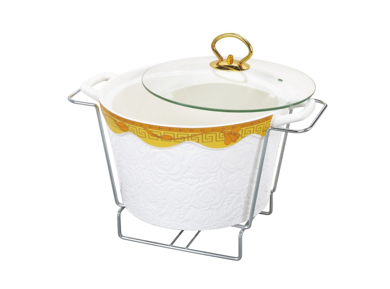 Vicenza Penghangat Makanan Bulat - Lily B919